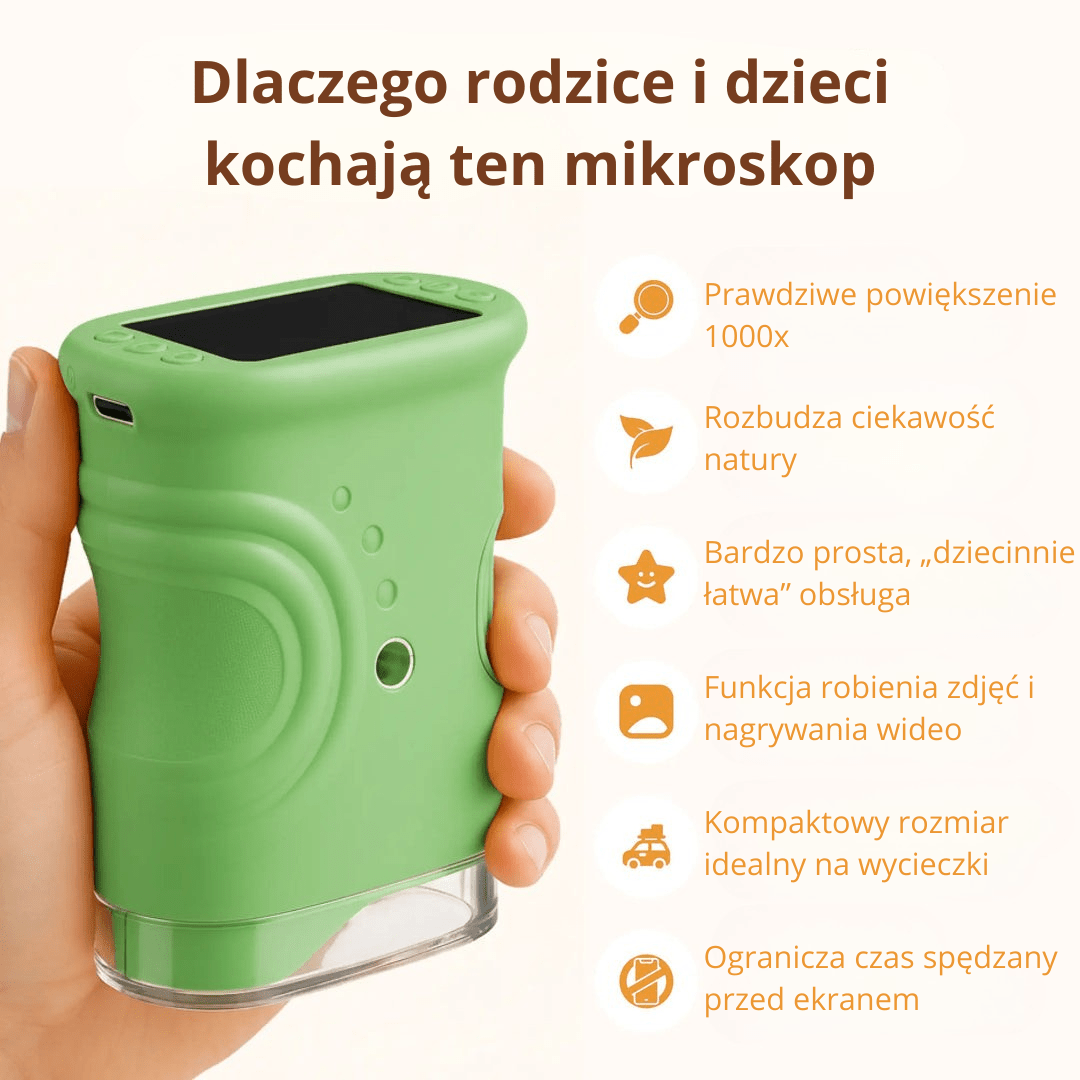 Mikroskop Przygoda Kidoo (Zestaw Startowy)